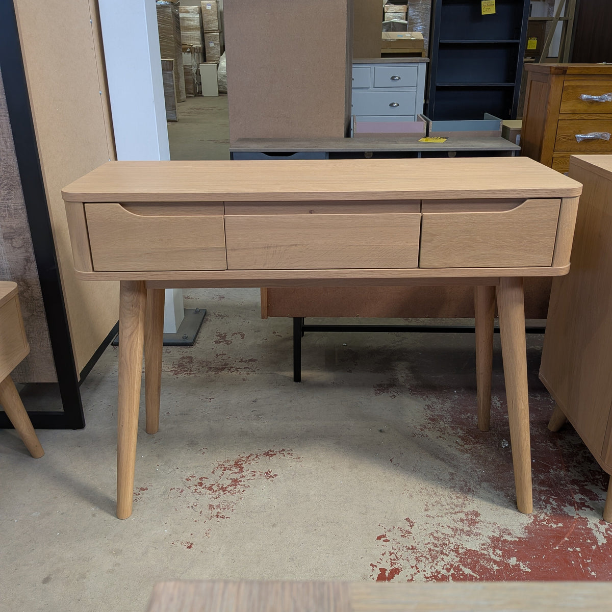 Azora 3 drawer console table Sheffield Discount Furniture