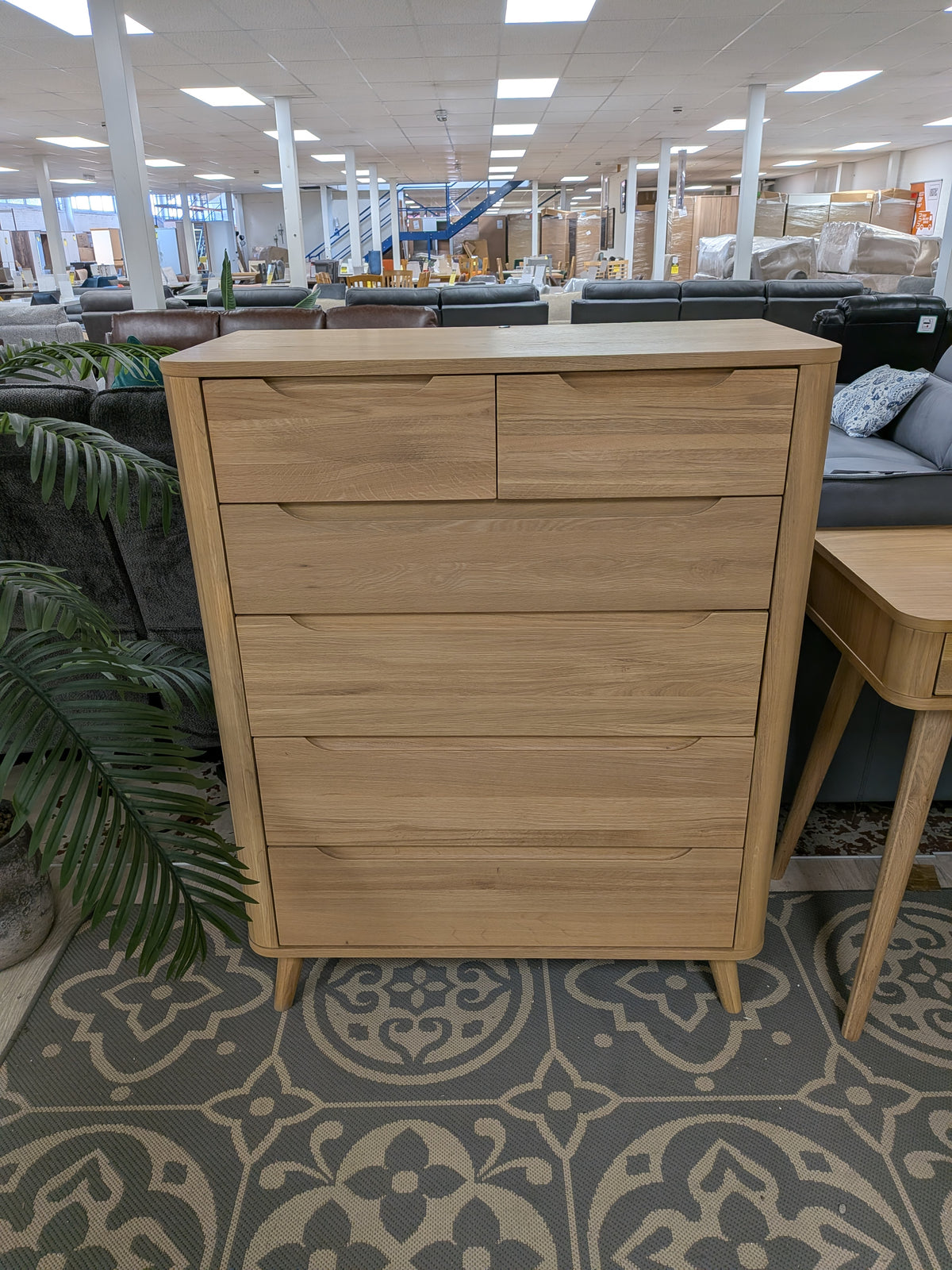 Azora 2over4 chest of drawers Sheffield Discount Furniture