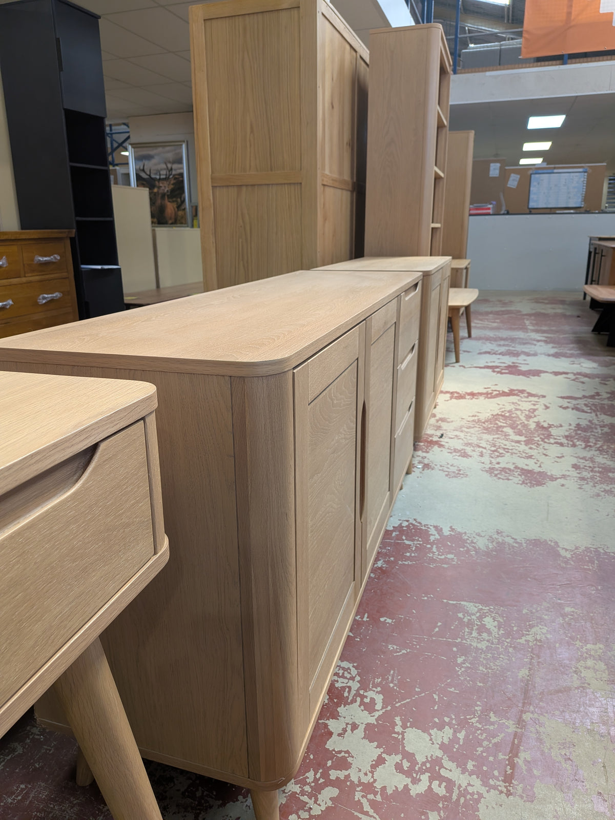 Azora large 2door 3 drawer sideboard Sheffield Discount Furniture