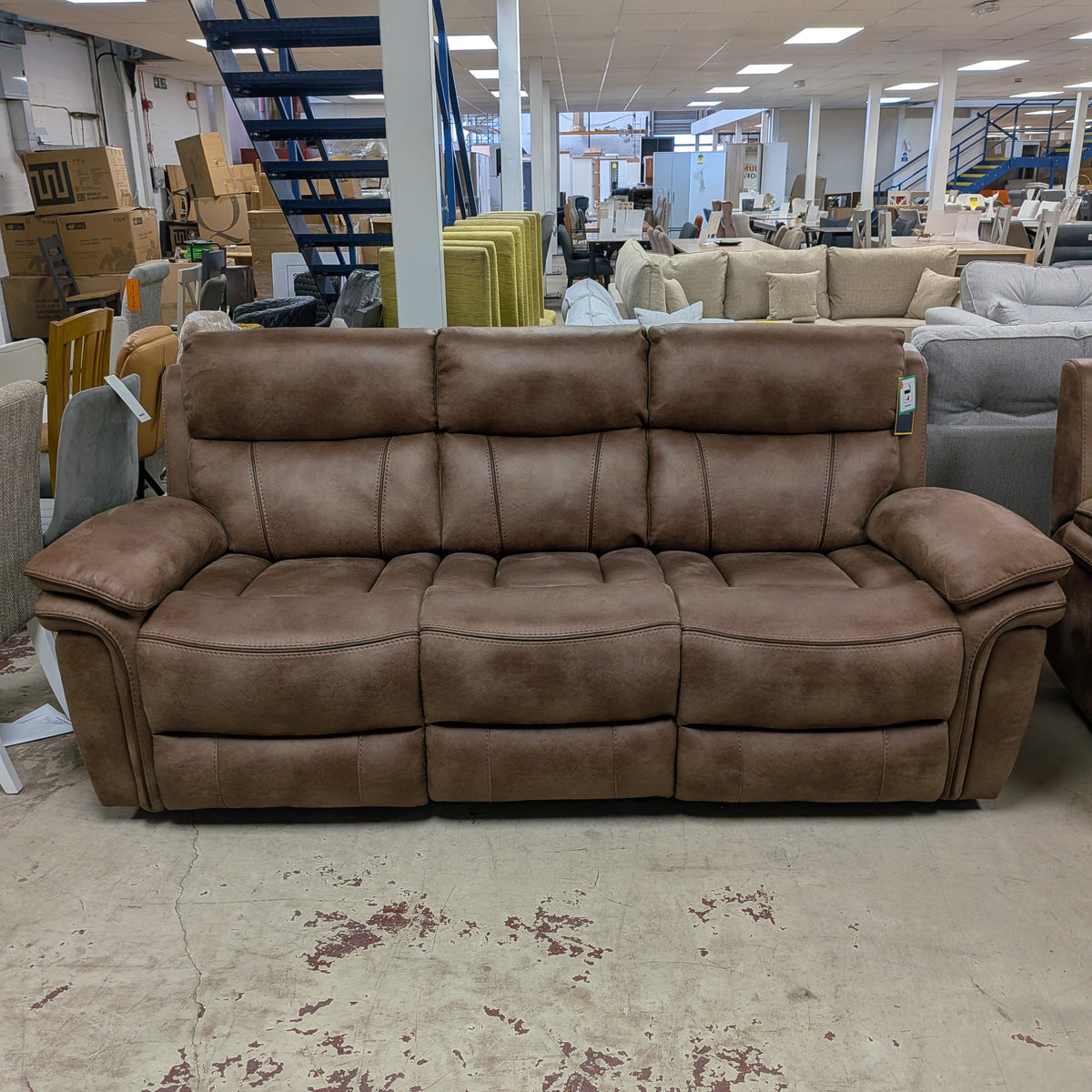 Richmond Sahar power recliner sofas 3 Seater Sheffield Discount Furniture